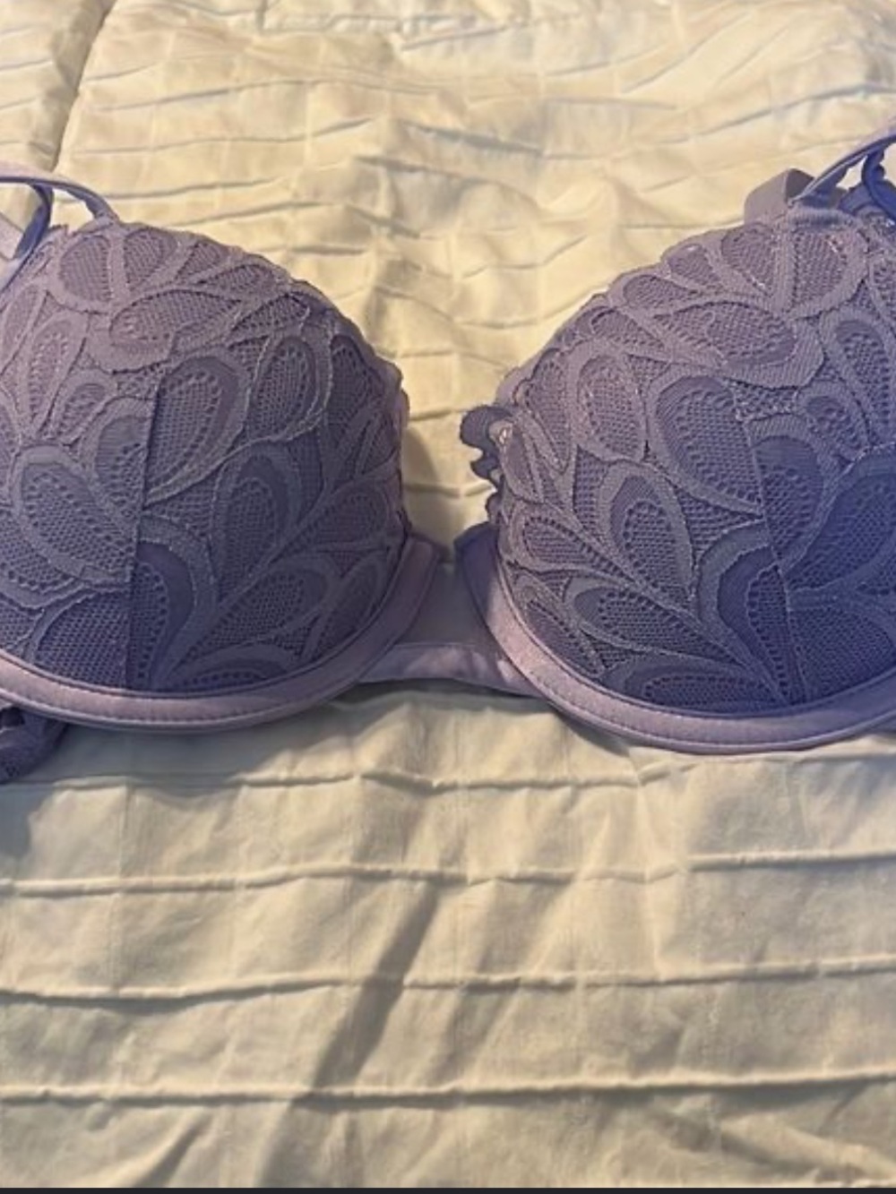 Savage X Fenty Lavender Lace Underwire Bra